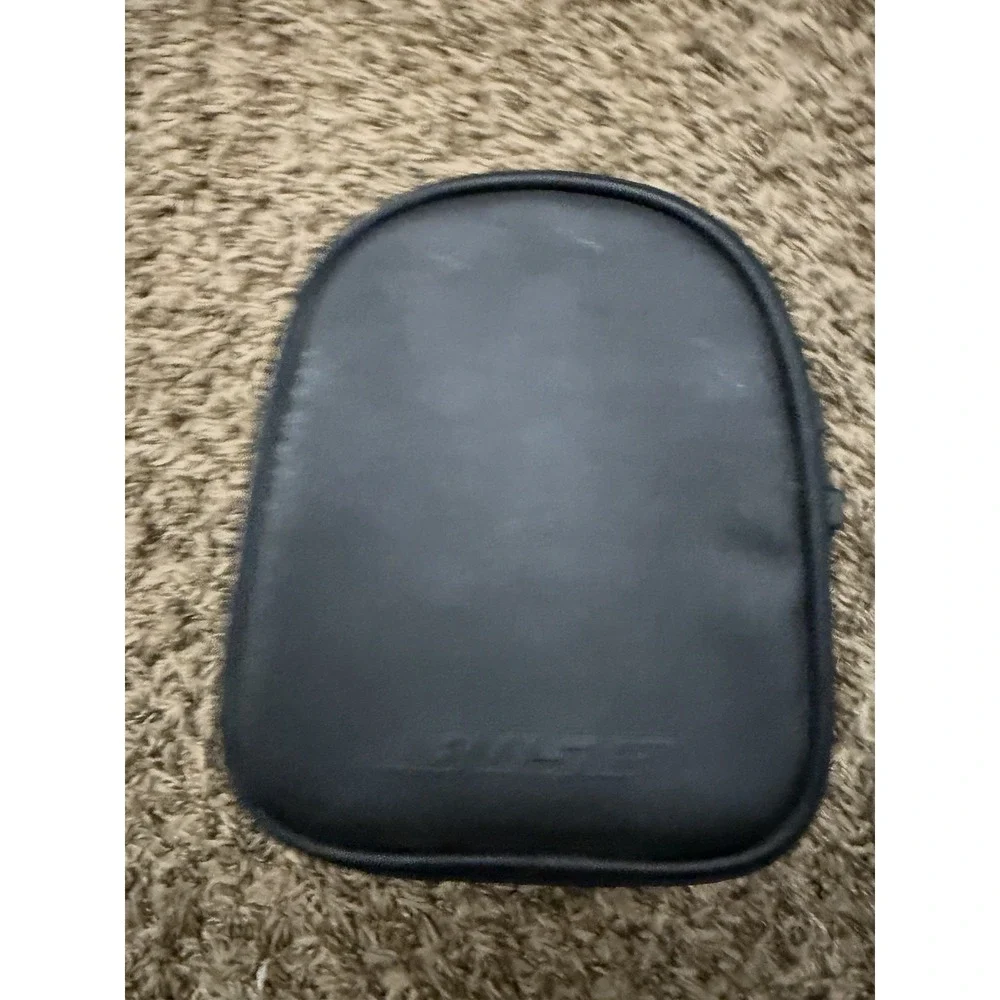 BOSE Black Faux Leather Case For Quietcomfort Headset